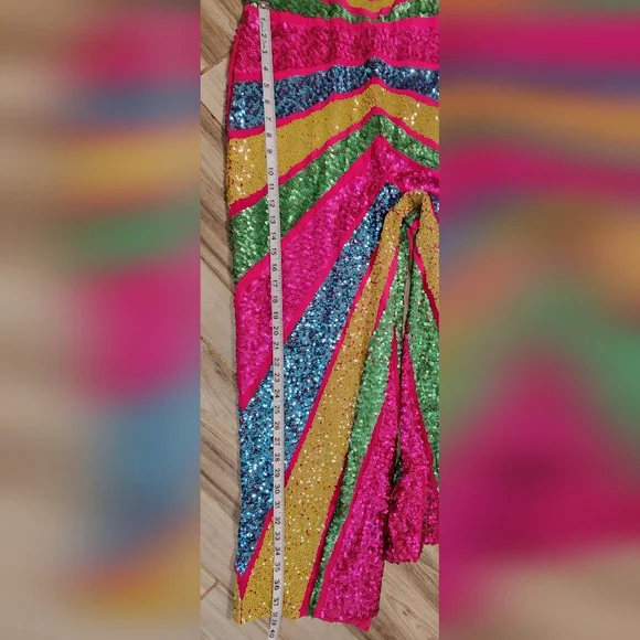 Nasty Gal Multicolor Sequin Jumpsuit - Picture 13 of 14